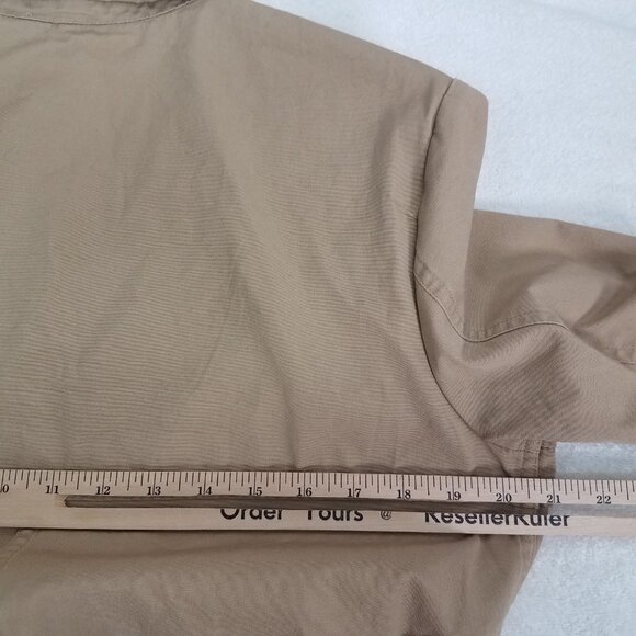 NEW Popsugar Women's XS Trench Coat in Beige / Tan 100% Cotton NWT $80 - Picture 10 of 11